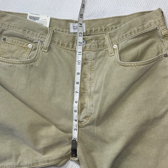 NWT Citizens of Humanity Pina Low Rise Baggy Wide Leg Crop Jeans Women's Sz 32 - Picture 10 of 12